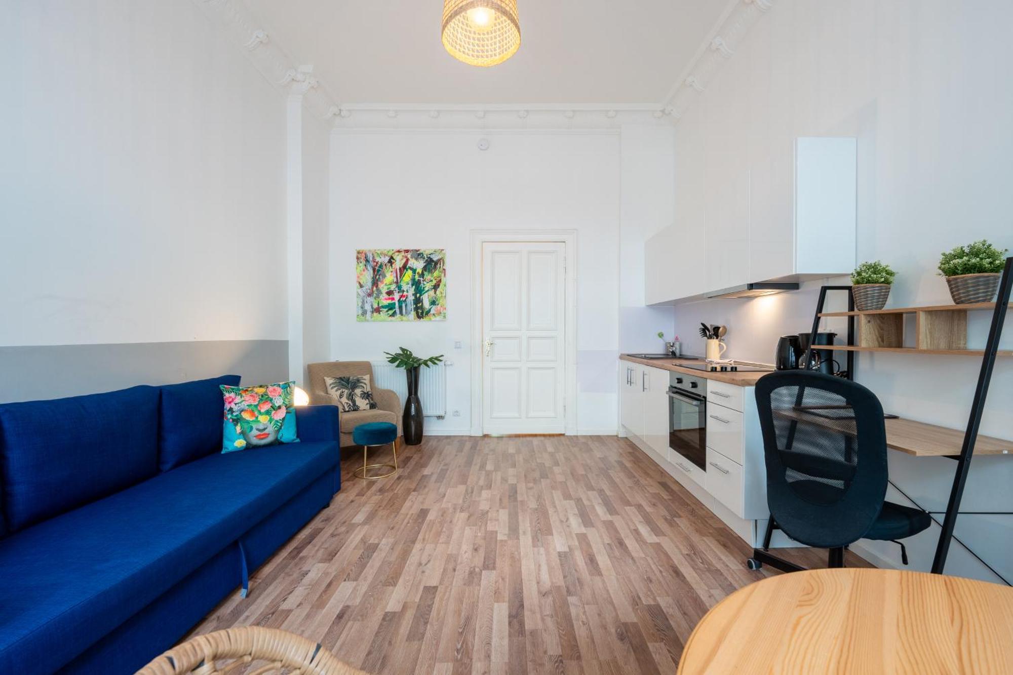 Modern, Flat With Workspace